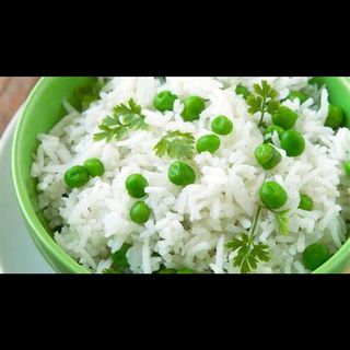 Peas with Rice, Chapati, Chips, Matoke, or Mukimo