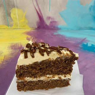 Porcion Tarta De Zanahoria