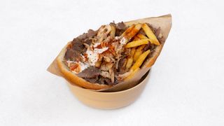 Bułka z mięsem z kurczaka