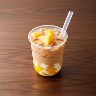 Egg Pudding Milk Tea