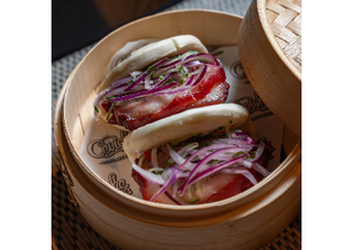 Bao de cerdo oriental