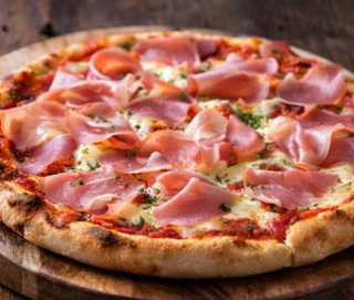 Pizza de Presunto
