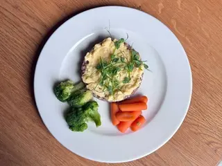 Гречка зі скремблом (190g)