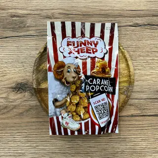  Popcorn w Karmelu 100g FUNNY SHEEP