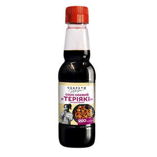 Соус соєвий "Теріякі", ТМ "Секрети шефа", 220 мл