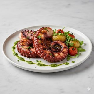 Pulpo A La Brasa