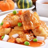 Бяла риба месо в сладко-кисел сос (600г)