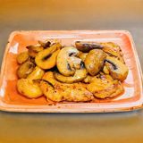 Пилешки скалопини  с гъбки (300г)