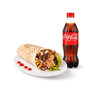 Durum Juneći + Coca Cola 0.5l