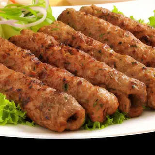 Plato spicy seekh