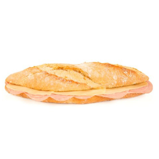 Menú De Bocadillo Jamón Y Queso