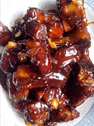 A11. Costillas con salsa de barbacoa