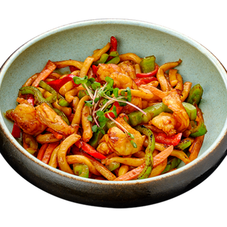 УДОН НУДЛИ СЪС СКАРИДИ