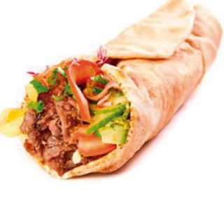 Shawarma Mixto wrap 20cm