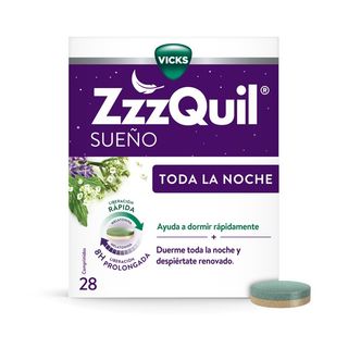 ZzzQuil Sueño Toda La Noche 28 comprimidos