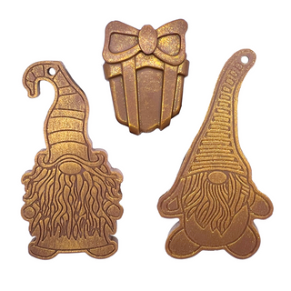 Zestaw krasnali z prezentem z mlecznej czekolady (30g)