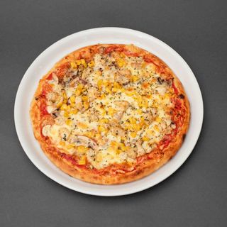 Pizza Tachino e funghi