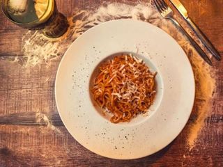 SPAGUETIS MUY ARRABIATA