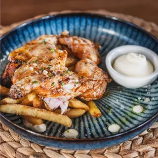 Pollo marinado 