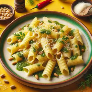 Paccheri al Pesto di Finocchietto