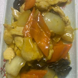 44 Pollo al curry