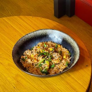 Рис басматі WOK з креветками (400г)