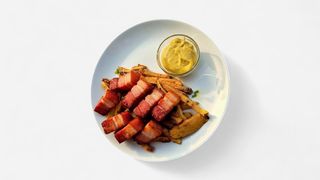 Chicharron bacon fript