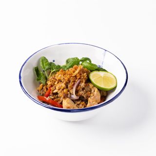 Рис WOK з куркою