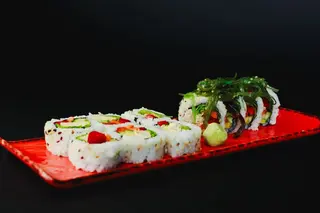 Kimono vegan roll