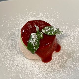 Panna cotta ai frutti di bosco