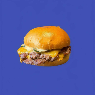 Smash Burger + pomfrit + Coca Cola