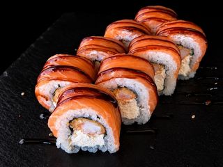 Philadelphia cu creveți panko