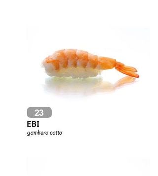 23. Nigiri ebi 4 pezzi