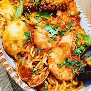 Spaghetti fruit de mer 
