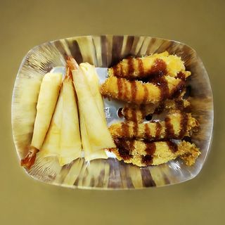 C15. Crepes e Gambas Panadas