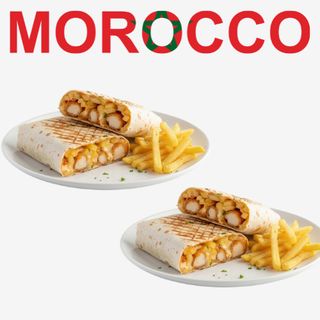 2 Tacos Crispy avec Frites