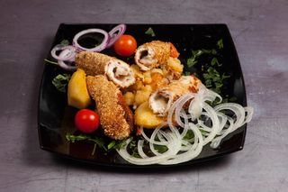 Pileće belo meso rolovano sa susamom