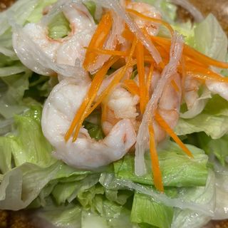 ensalada de gambas