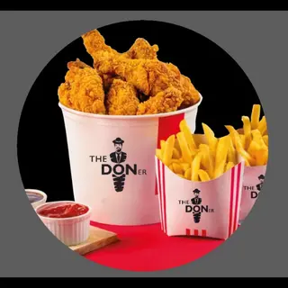 Crispy pollo 15 piezas (fried chicken)