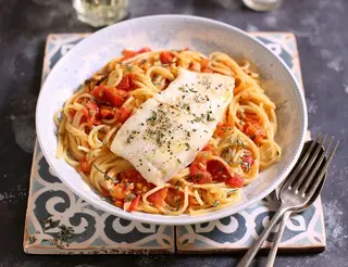 Fish (Hake) Pasta