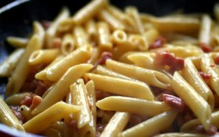 Penne carbonara