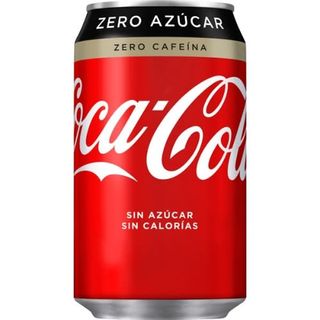 Lata Coca-Cola Zero Zero