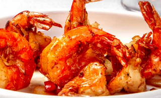 Gamberetti con sale e pepe