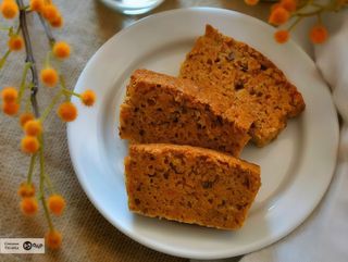Bizcocho de zanahoria (porción)