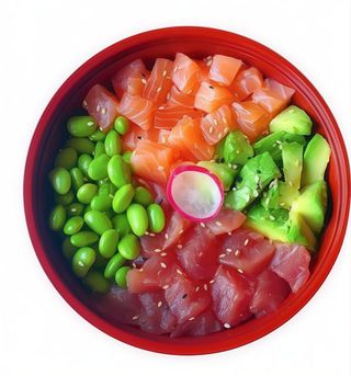 Po2. Poke sake tuna