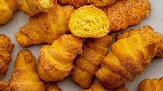 Банановые рогалики