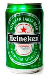 Cerveza  Heineken  lata 