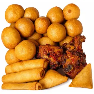 Small Chops With Chicken