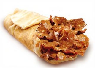 Durum De Solo Carne Mixto Con Patatas Y Bebida