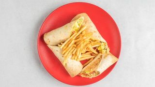 Piletina curry burrito